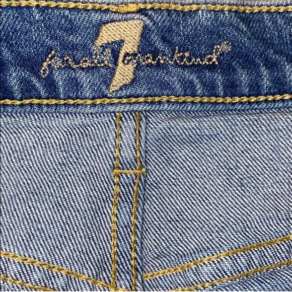 7 For All Mankind Jean Shorts - Picture 7 of 11
